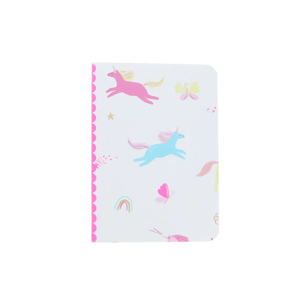 Petit carnet de notes motifs licornes