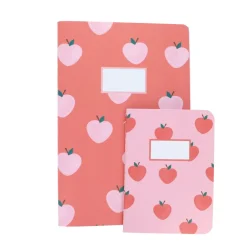Petit carnet de notes motifs pommes - Dans mon jardin