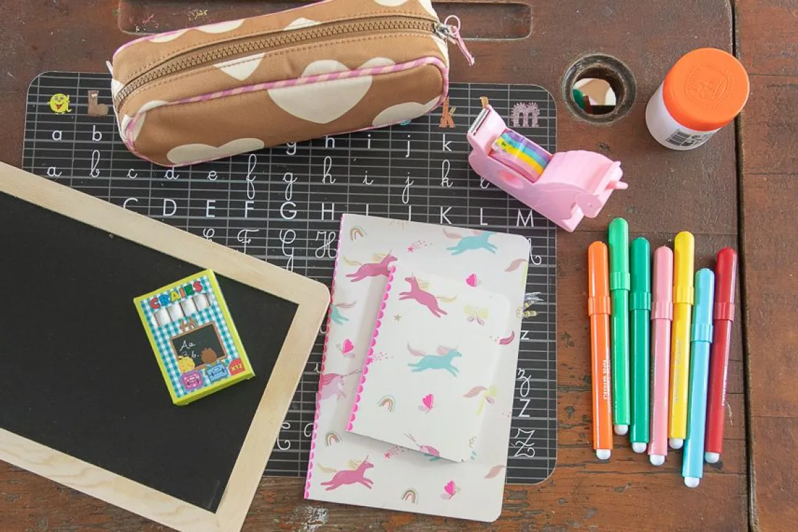 Petit carnet de notes motifs licornes