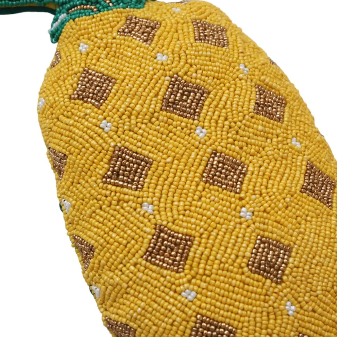Petit coussin en perles ananas - Copacabana party !