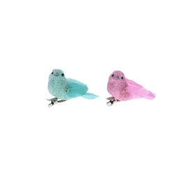 Petit oiseau à clipser rose