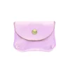 Petit porte-cartes cuir rose