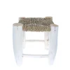 Petit tabouret blanc