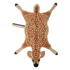 Petit tapis biche Francis marron