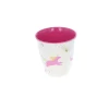 Petit verre en melamine licornes