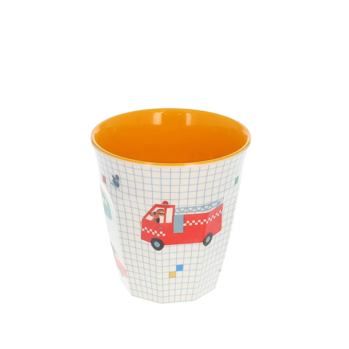 Petit verre en mélamine véhicules et chiens - Croquette