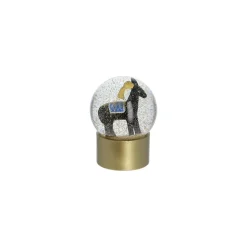 Petite boule à neige cheval étoilé