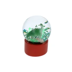 Petite boule à neige dinosaure
