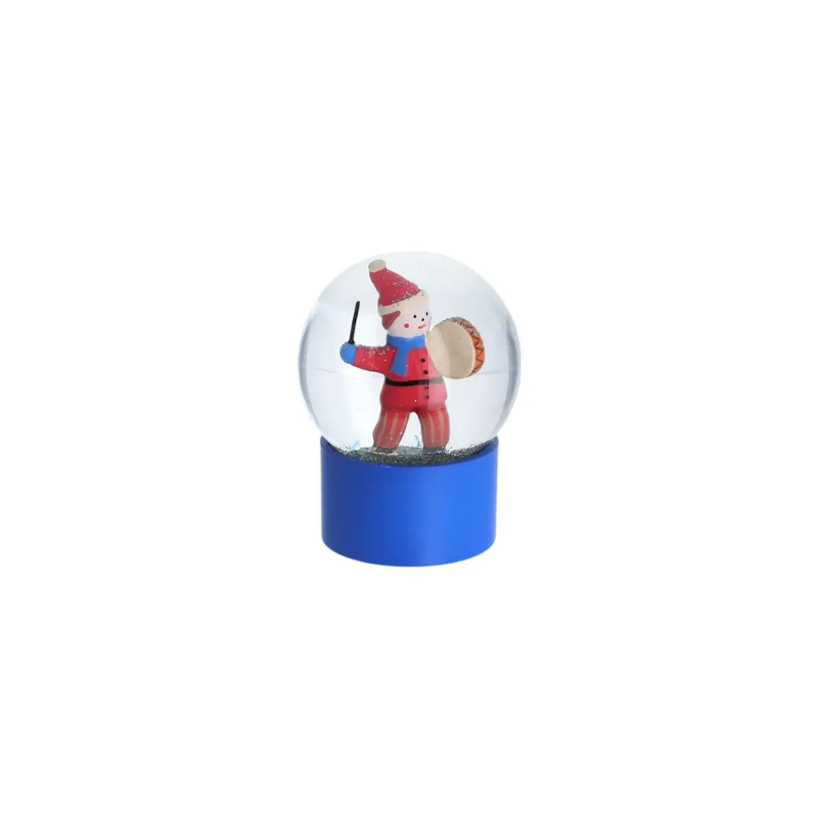 Petite boule à neige enfant tambour