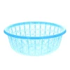 Petite corbeille ronde bleue