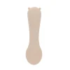 Petite cuillère en silicone ours beige