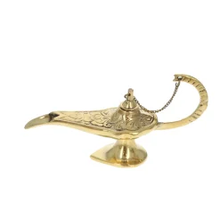 Petite lampe de génie en laiton
