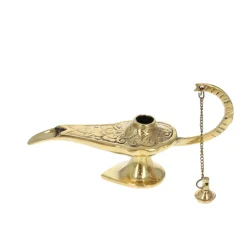 Petite lampe de génie en laiton