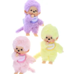 Petite peluche Kiki le singe pastel