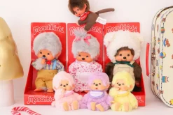 Petite peluche Kiki le singe pastel