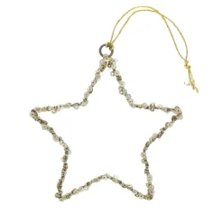 Petite suspension étoile sequins