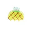 Pince à cheveux crabe ananas
