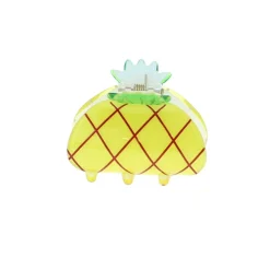 Pince à cheveux crabe ananas