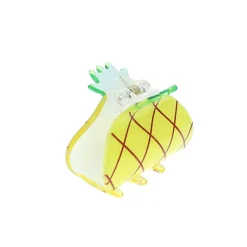 Pince à cheveux crabe ananas