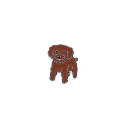 Pin's chien caniche