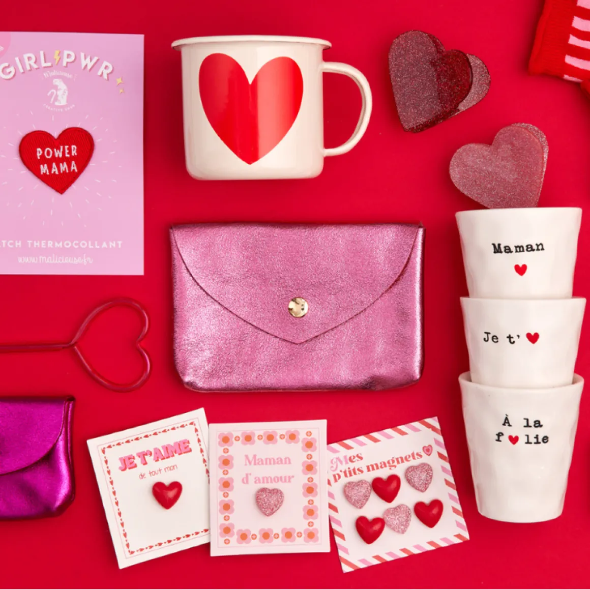 Pin's cœur Maman d'amour