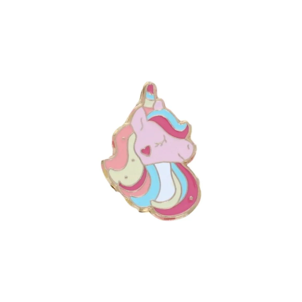 Pin's licorne multicolore