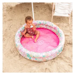 Piscine gonflable à fleurs 100 cm