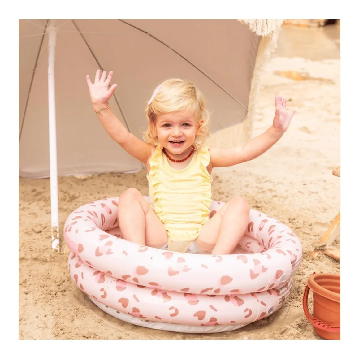 Piscine gonflable Léopard 60 cm