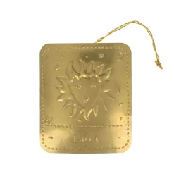 Plaque laiton astrologie Lion