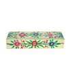 Plumier en bois fleurs