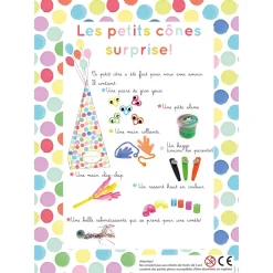 Pochette 7 surprises en forme de cône