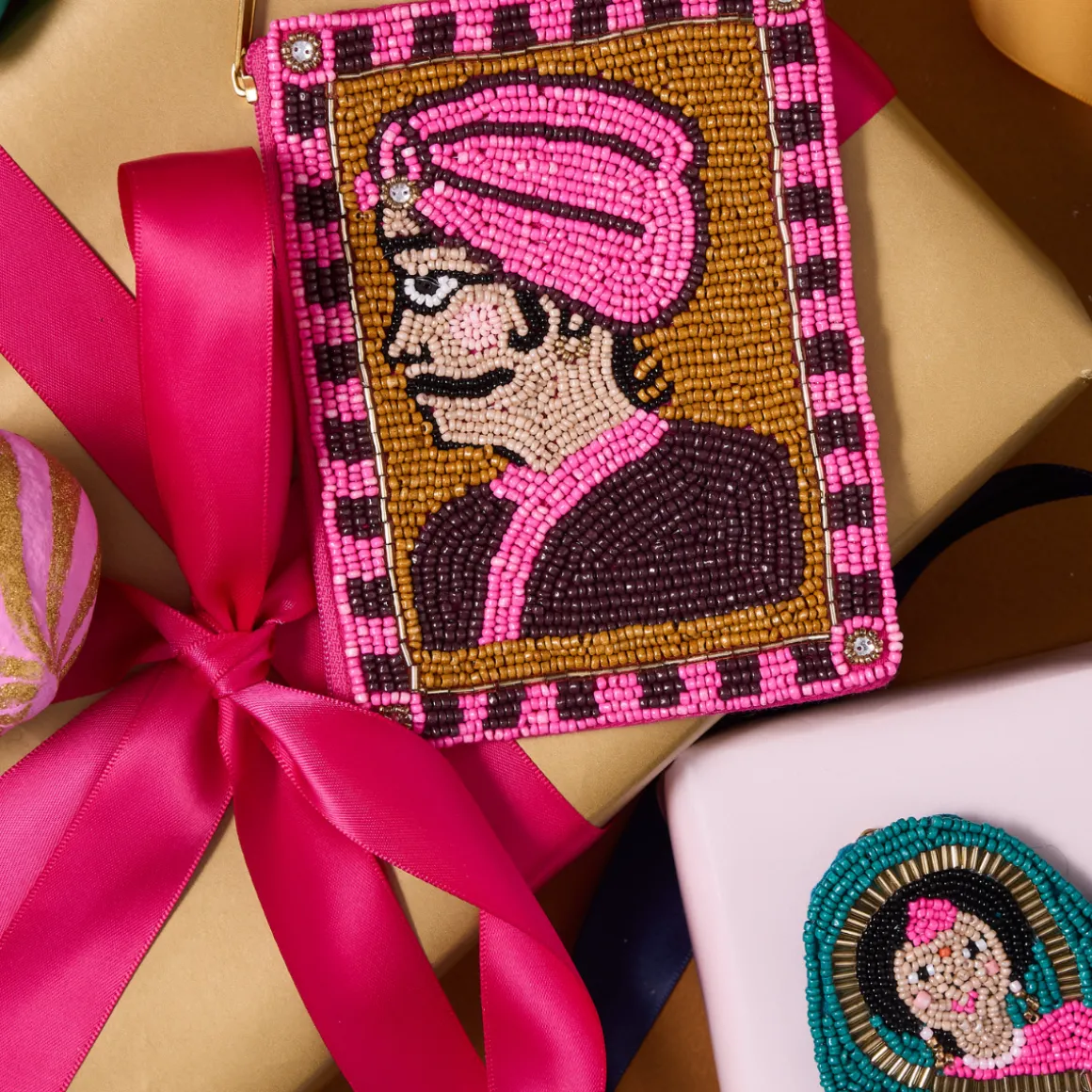 Pochette en perles Maharaja - Mariage Indien