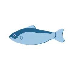 Poisson en bois