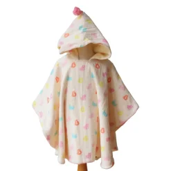Poncho de bain chats pastel - Miaou