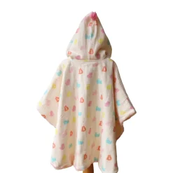 Poncho de bain chats pastel - Miaou