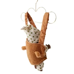 Porte poupée fausse fourrure - Bébé highland