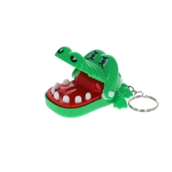Porte-clés crocodile mordant