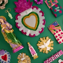 Porte-clés Vierge phosphorescente