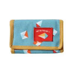 Portefeuille enfant bleu "Cap ou pas cap ? " - Dans les airs