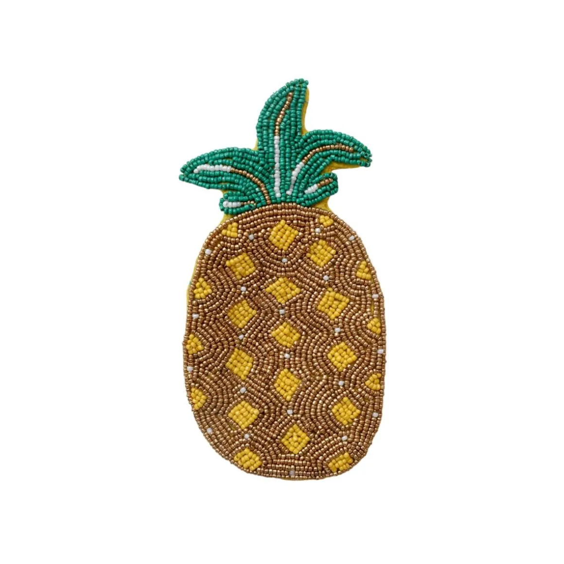Porte-monnaie ananas perles - Copacabana party !