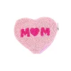 Porte-monnaie cœur rose Mom