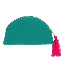 Porte-monnaie en perles vert "rock the kasbah"
