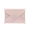 Porte-monnaie enveloppe cuir or rose