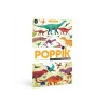 Poster en stickers dinosaure
