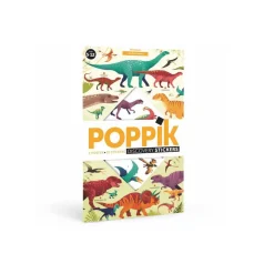 Poster en stickers dinosaure