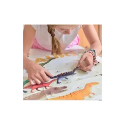 Poster en stickers dinosaure