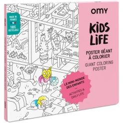 Poster géant Kids life à colorier