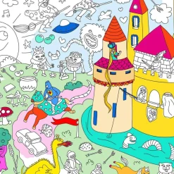 Poster géant Magic à colorier
