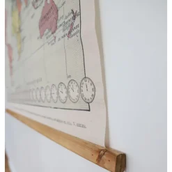 Poster tissu Mappemonde