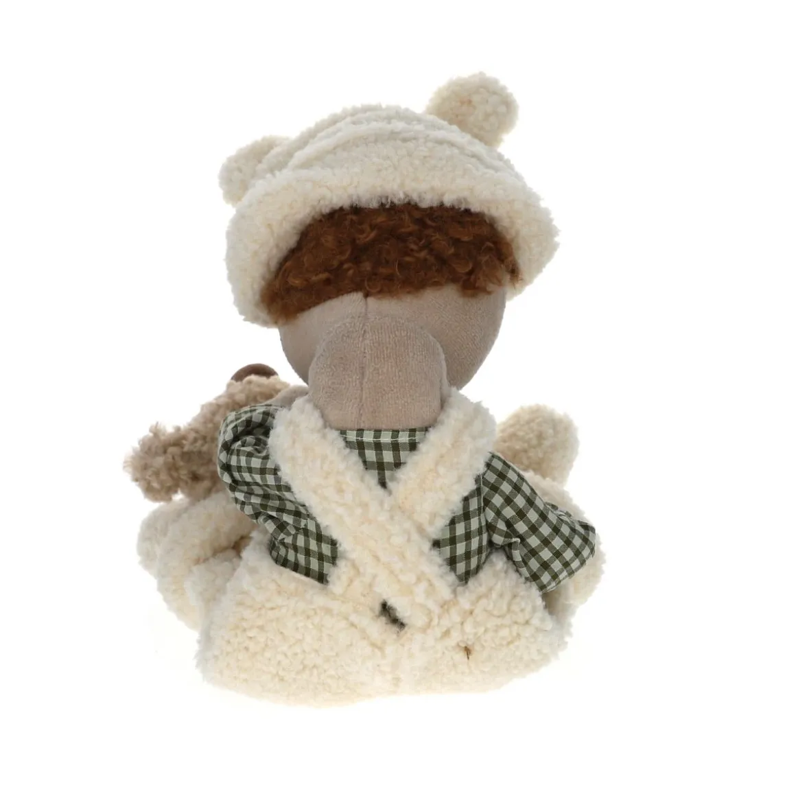 Poupée en tissu berger mouton